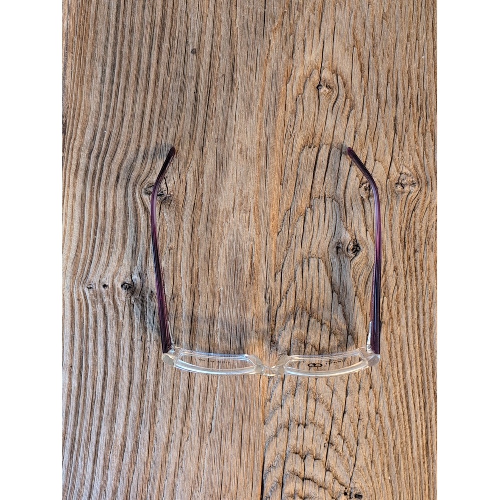 Eyeglasses Frames Purple Bling Studded Gianni Po GP Y04C 50-17-140 Full Rim New - Picture 8 of 16